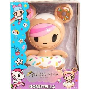 Neon Star by TokiDoki Vinyl Figure - Donutella